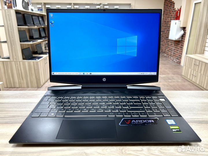 Ноутбук HP Pavilion Gaming Laptop 15-dk0076ur