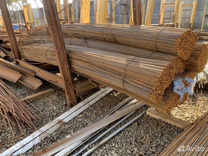 Арматура, профильные трубы. Объём