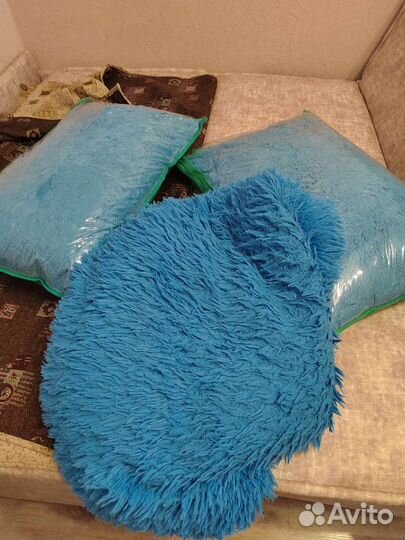 Плед травка бу