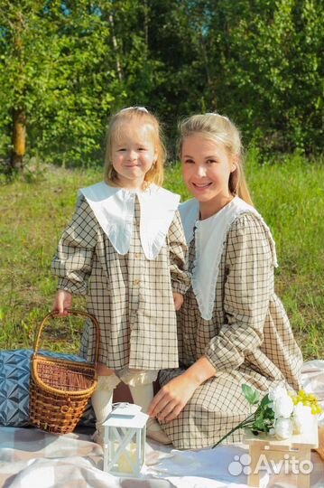 Family look платья мама и дочка