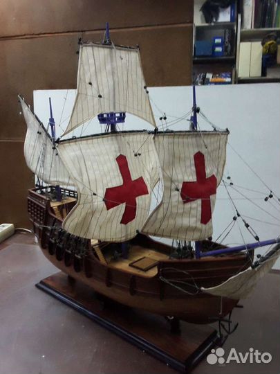 Корабль макет парусника