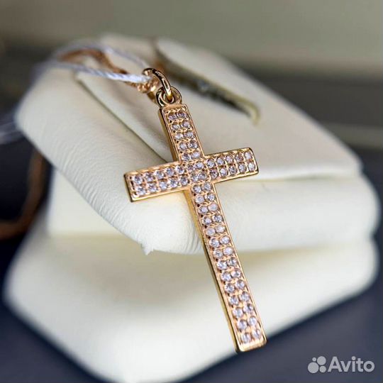 Золотой крест 585 золото