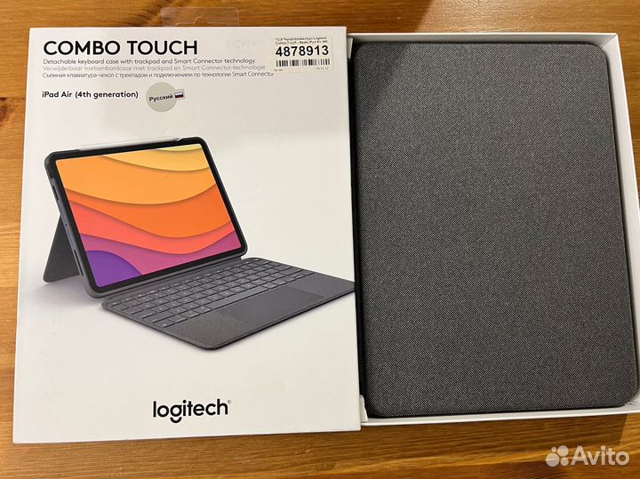 Клавиатура Logitech combo touch