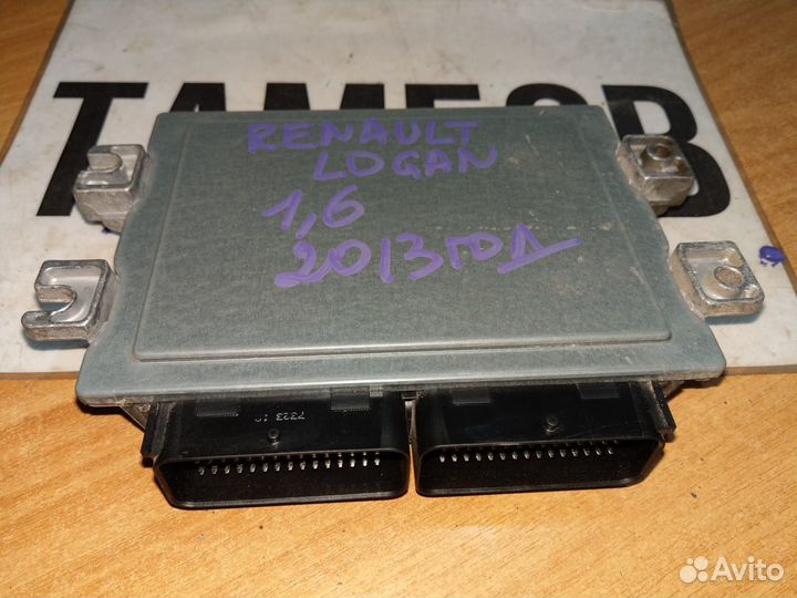 Блок управления двс 1,6 рено логан 2013 год K7M