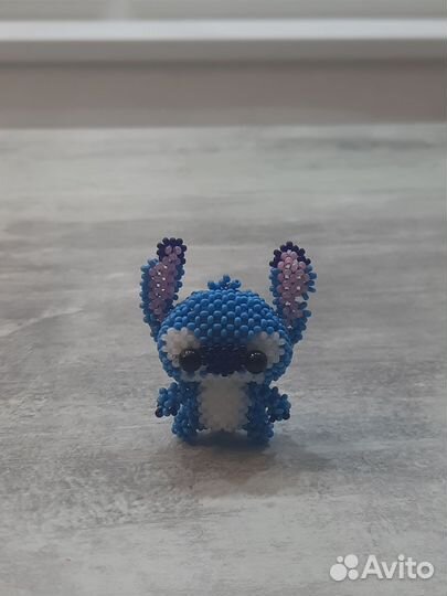 Амигуруми из бисера. Стич