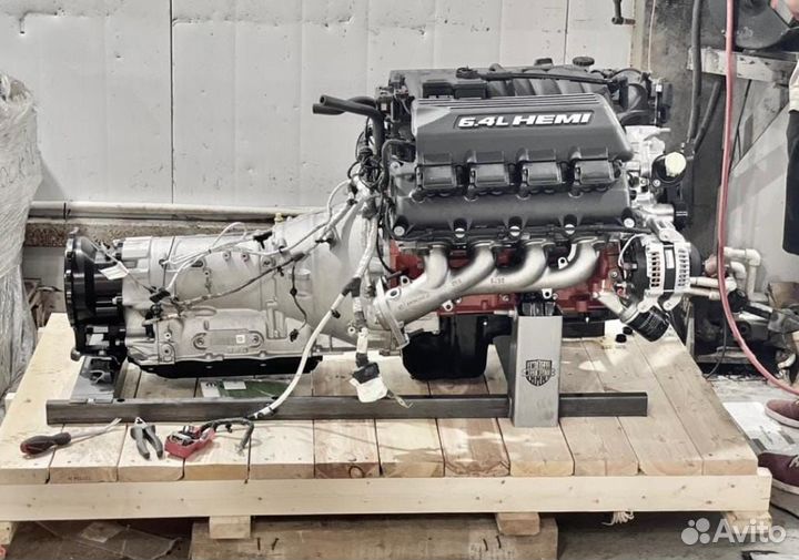 Двигатель Свап 6.4 Hemi jeep wrangler JL