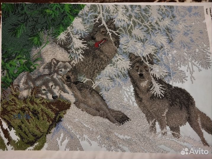 Картины вышитые бисером