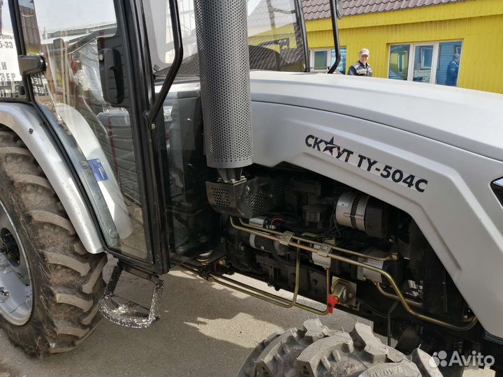 Мини-трактор скаут 504С,кабина, новый