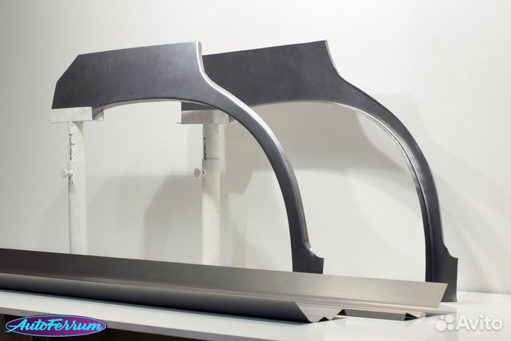Hyundai Santa Fe 1 Classic задние арки и пороги