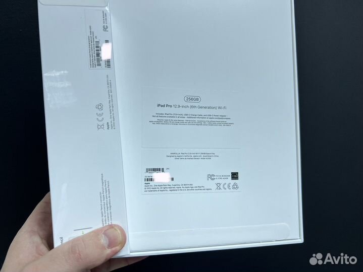 Новый комплект iPad 12.9 Pro M2 256Gb+Pencil 2
