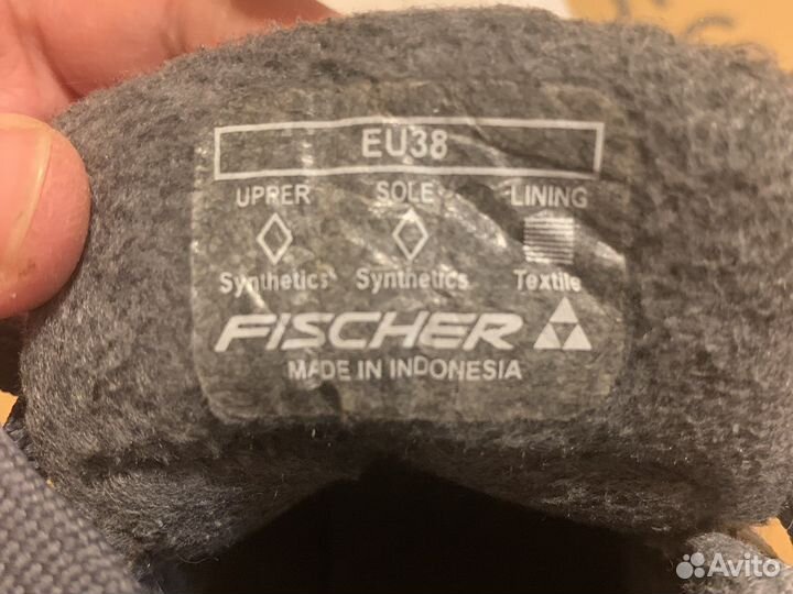 Лыжные ботинки fischer 38 размер