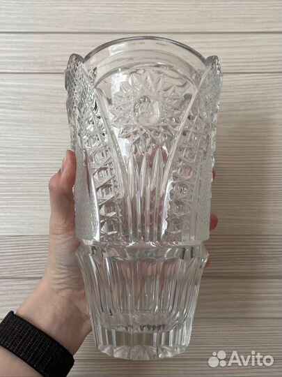 Ваза хрустальная винтаж