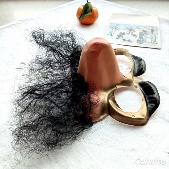 Новогодняя карнавальная маска СССР