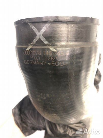 Патрубок интеркулера Audi Allroad C5 BES 2004