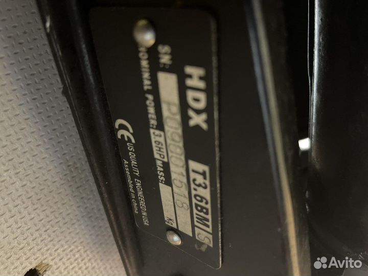 Лодка пвх +мотор HDX 3.6