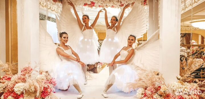 Шоу-балет, шоу на свадьбу / Ангелы на первый танец