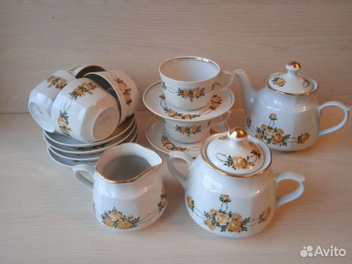 Чайный сервиз СССР рижский