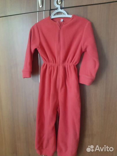 Комплект зимней одежды для девочки на рост 86 см