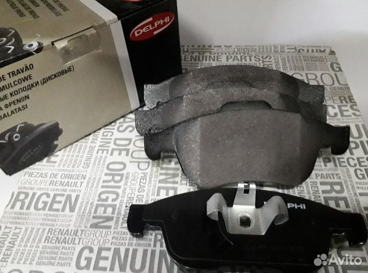 Колодки передние Рено Дастер Renault Duster