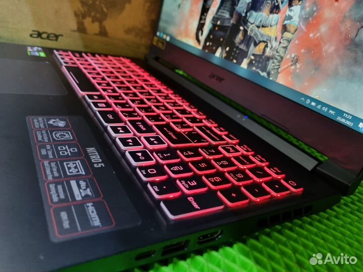 Ноутбук Acer Nitro Ryzen 5 5600/8/SSD/RTX 3060