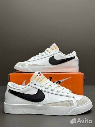 Кеды Nike Blazer Low 77 Gs White Black