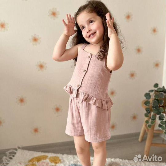 Новый костюм из муслина Zara Турция