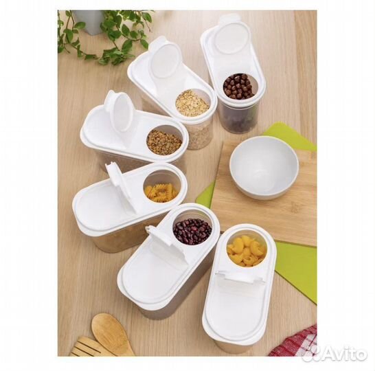 Контейнеры для хранения сыпучих продуктов