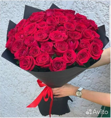 51 роза с доставкой в Новосибирске