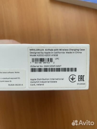 Наушники Airpods