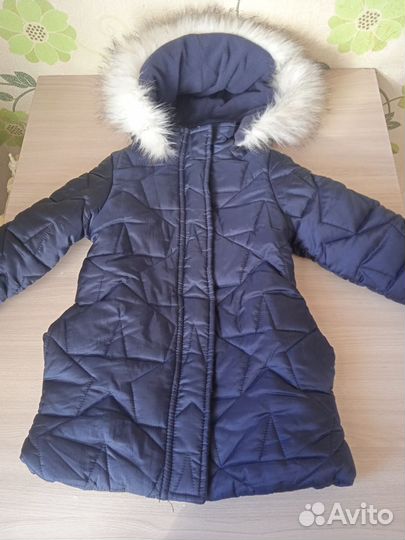 Пальто для девочки 98 размер