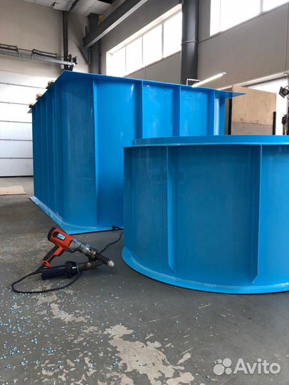 Бассейны на заказ из полипропилена