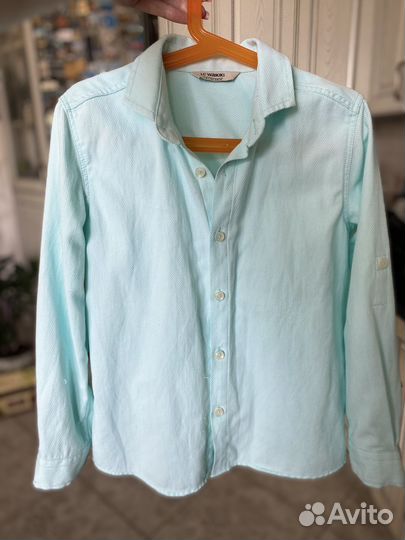 Рубашки на мальчика 122 128