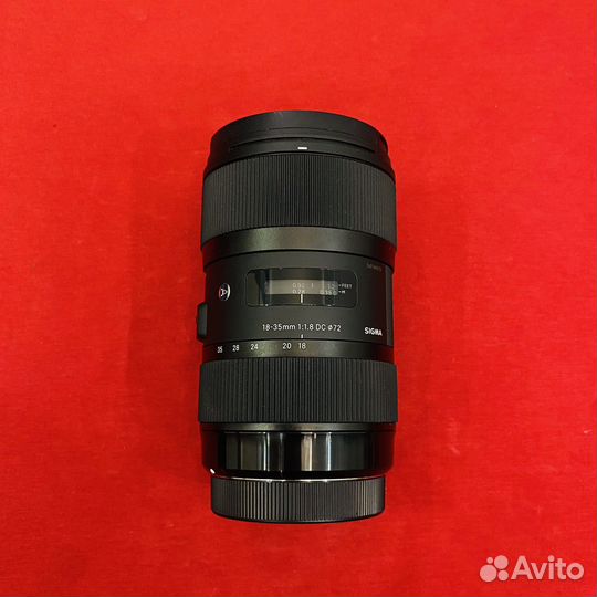 Sigma 18-35mm 1.8 canon