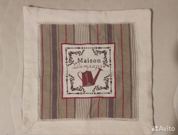 Чехлы декоративные на подушки 40*40 новые, Франция