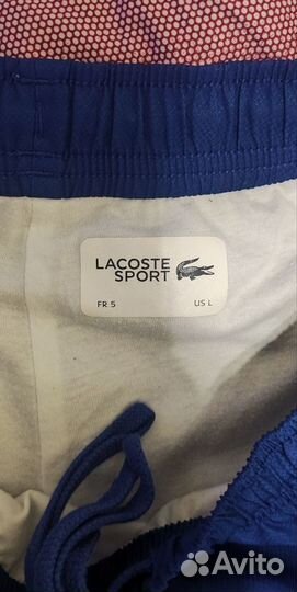 Оригинальные брюки lacoste sport