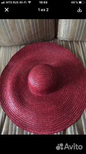 Шляпа женская летняя