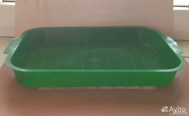 Сетка на лоток для кошек и котят зеленый Гамма