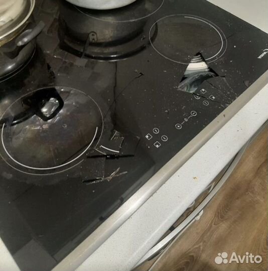 Варочная панель битая