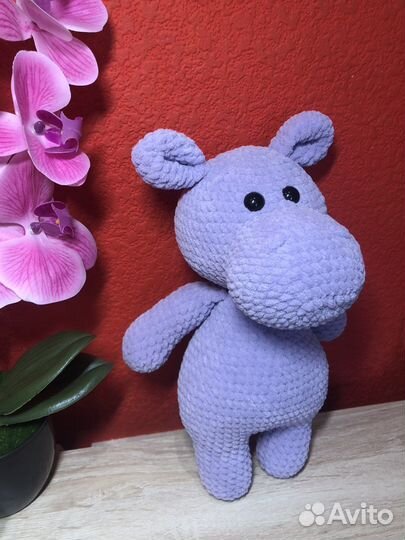 Игрушка бегемот
