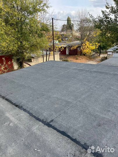 Ремонт кровли гаража