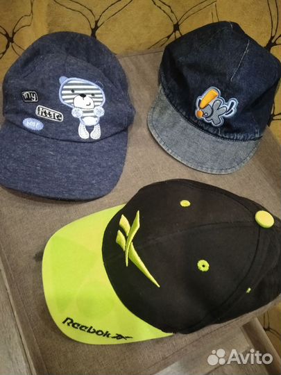Бейсболки детские пакетом