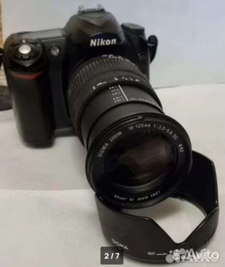 Зеркальный фотоаппарат nikon d50