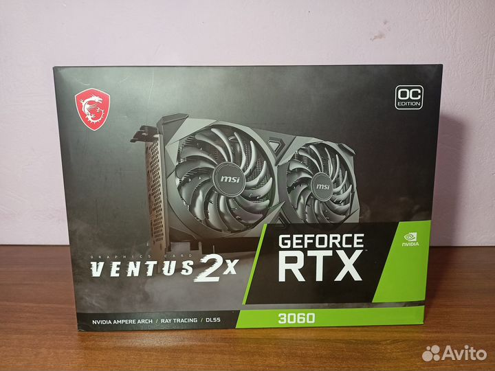 Видеокарта MSI RTX 3060 12GB