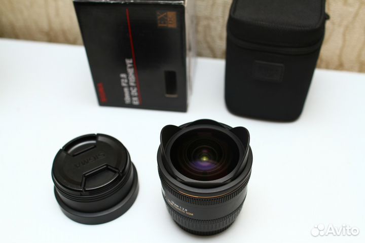 Объектив Sigma AF 10 F2.8 EX DC HSM Fisheye Canon