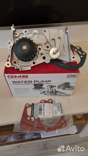 Водяная помпа renault fluence, megan, duster, k4m