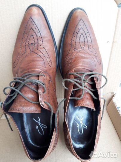 Туфли коричневые 