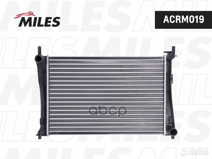 Радиатор (механическая сборка) ford fiesta/fusi