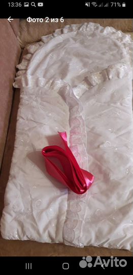 Конверт на выписку летний для девочки