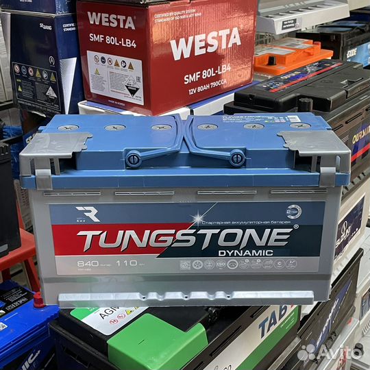 Аккумулятор 110Ah 840en Tungstone 353x175x190