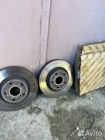 Тормозные диски передние toyota lexus